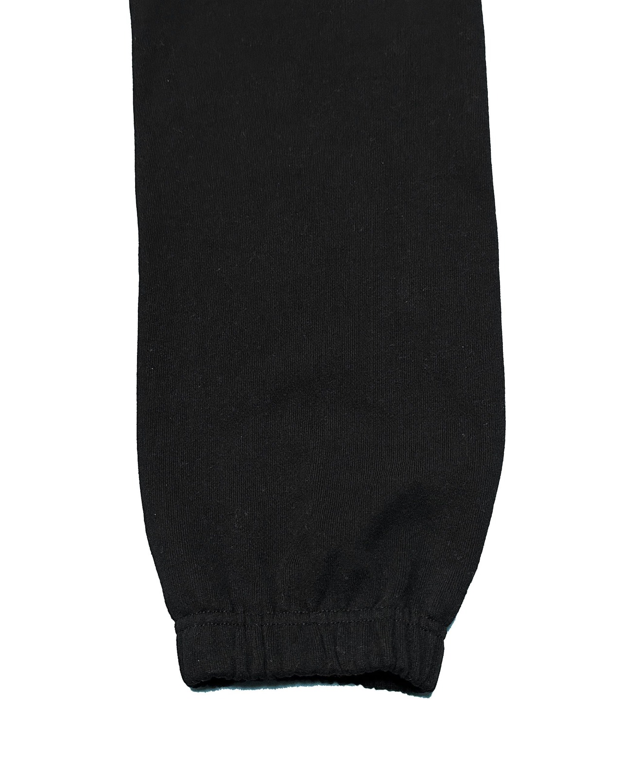 SMILEY HEAVY WEIGHT SWEAT PANTS - BLACK