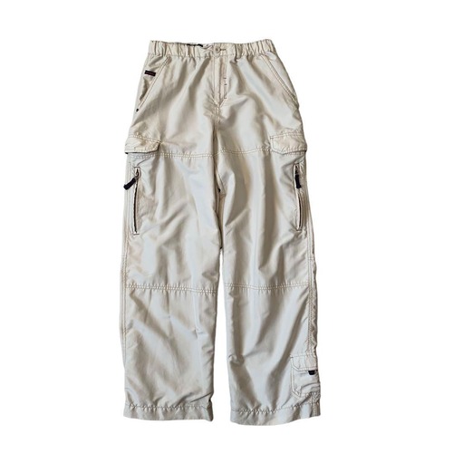 “plugg” nylon cargo pants