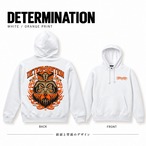閻王 ORANGE×WHITE Hoodie