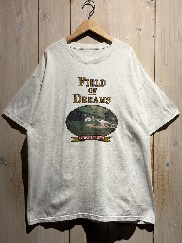 【a.k.a.C.a.k.a vintage】90's “Field of Dreams” Vintage Loose T-Shirt