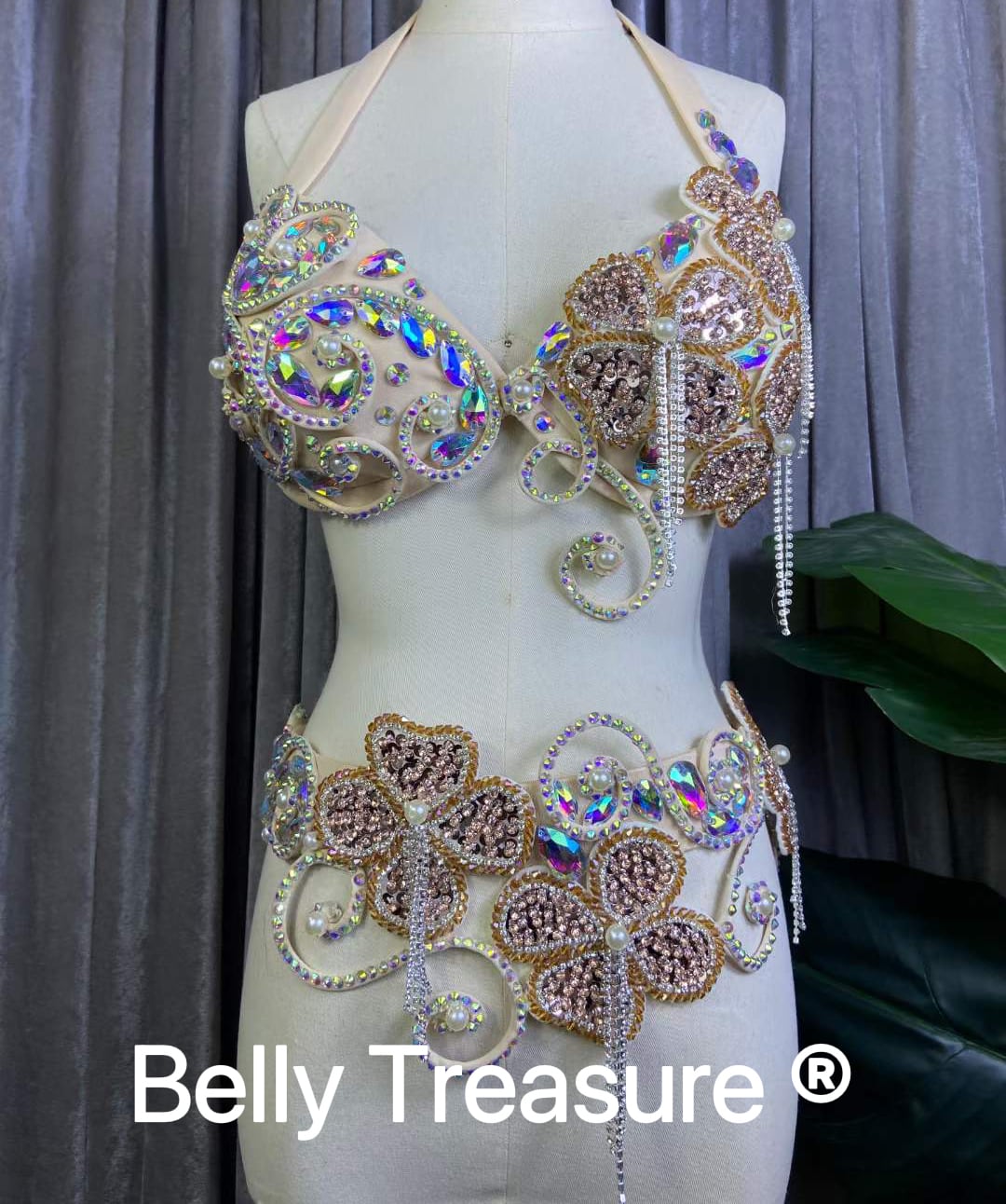 ベリーダンス オーダーメイド衣装 YM 006 202212 | Belly Treasure®︎