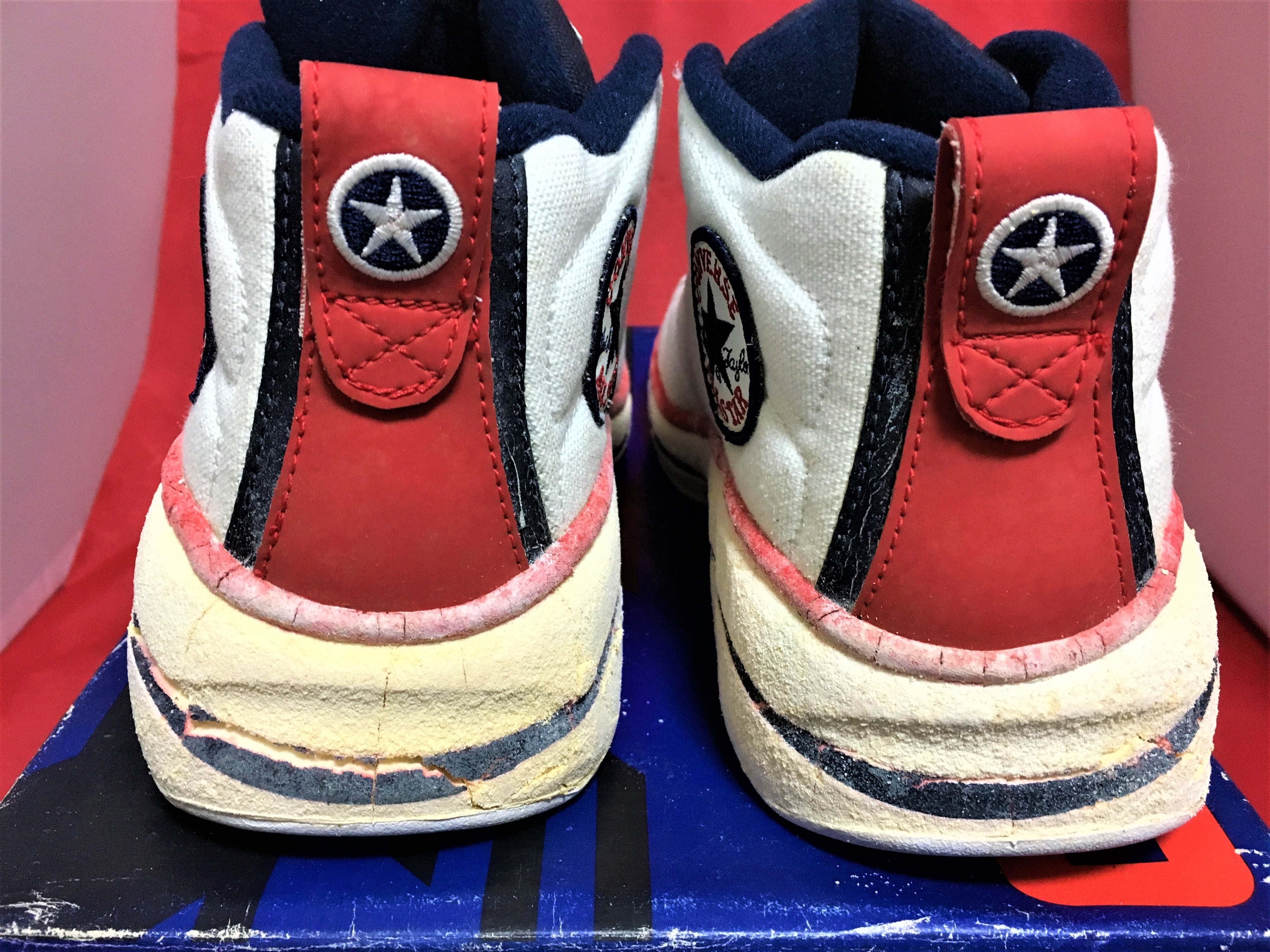 デッドストックCONVERSE AGU Bravebees バスケシャツ2000