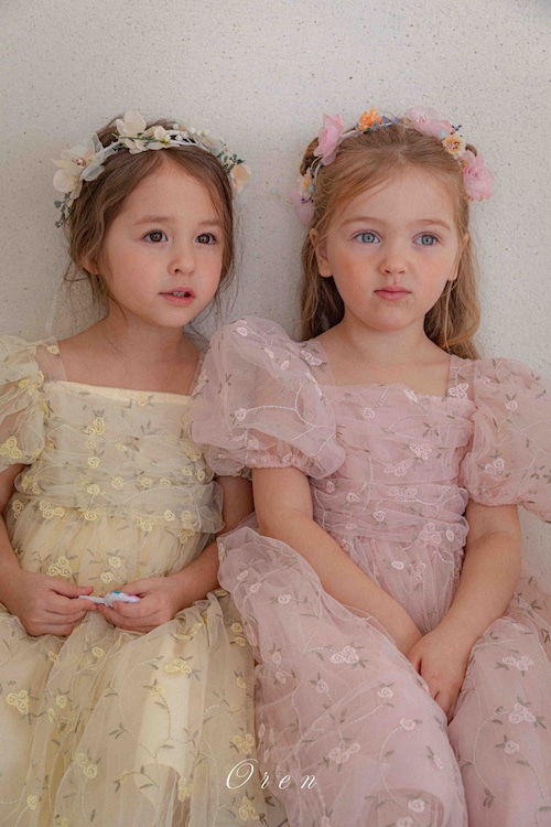 ラスト1 pinkXL【即納】<OREN> Roslyn bloom dress ラスト1 pinkXL【即納】<OREN> Roslyn bloom dress