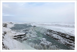 Gullfoss（グトルフォス）の滝 ｜ アイスランドの風景ポストカード