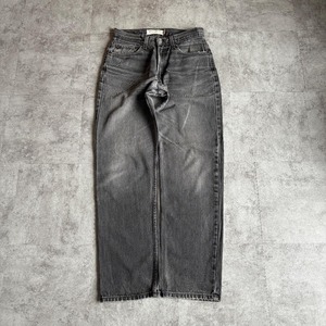【W32 L34】00s usa levi's ブラック 550