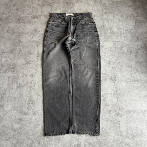 【W32 L34】00s usa levi's ブラック 550