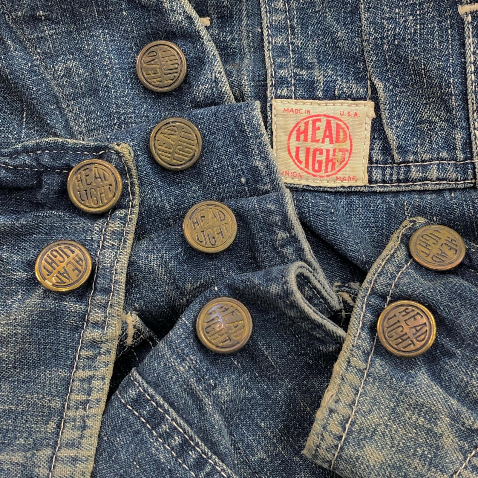 HEAD LIGHT ヘッドライト 40- 50年代 ENGINEER JACKET デニム