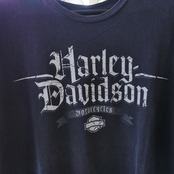 Harley-Davidson|Back Engine Print T-shirt