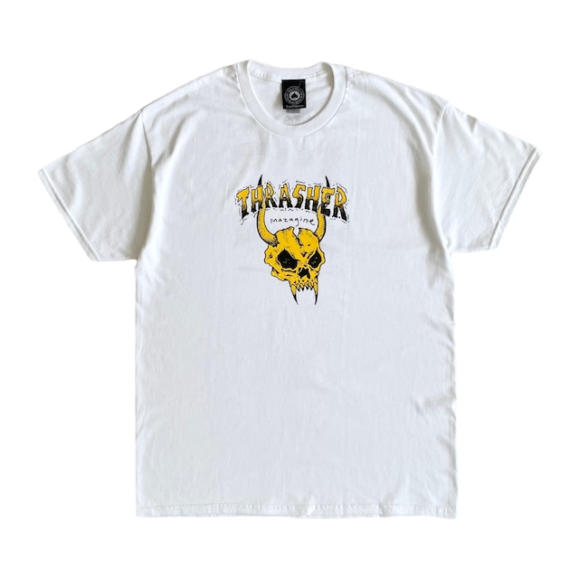 Thrasher Barbarian Tee - white