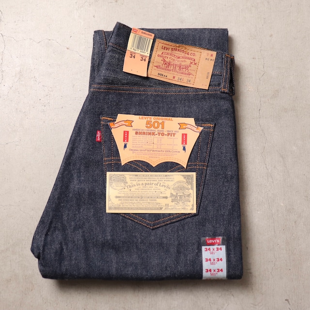 1990s  Levi's  501  W34L34  Made in USA  "Deadstock"　R131