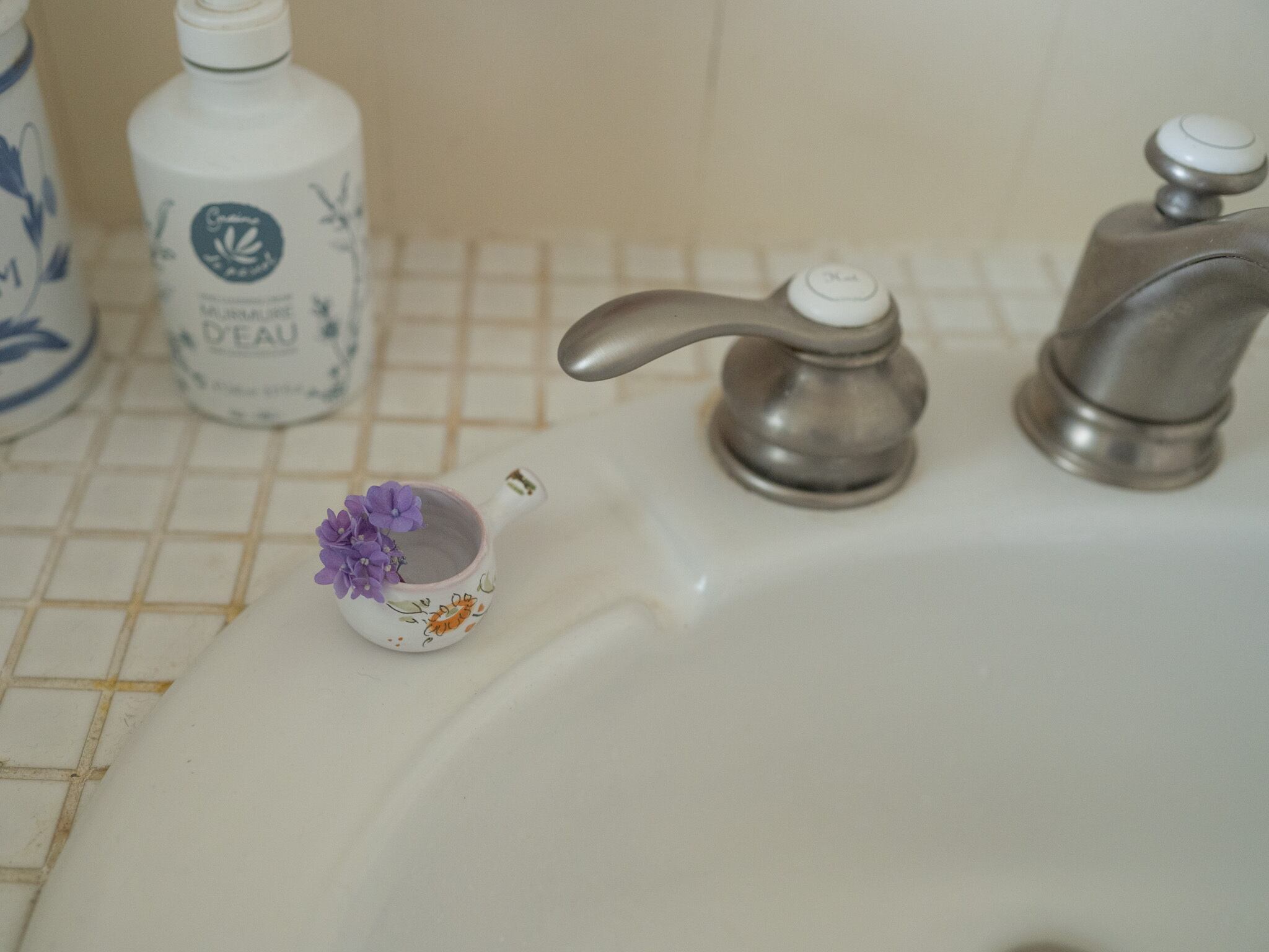 陶器の小さなクリーマー フランスアンティーク