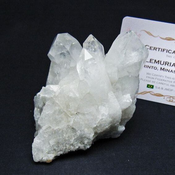 水晶 クラスター 原石 ブラジル ミナスジェライス州 コリント産 レムリアンシード 一点物 おまかせ便 172-4141