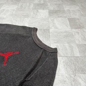 【希少】ナイキ スウェット 90s 白タグ ジャンプマン 刺繍 アーム極太 美品