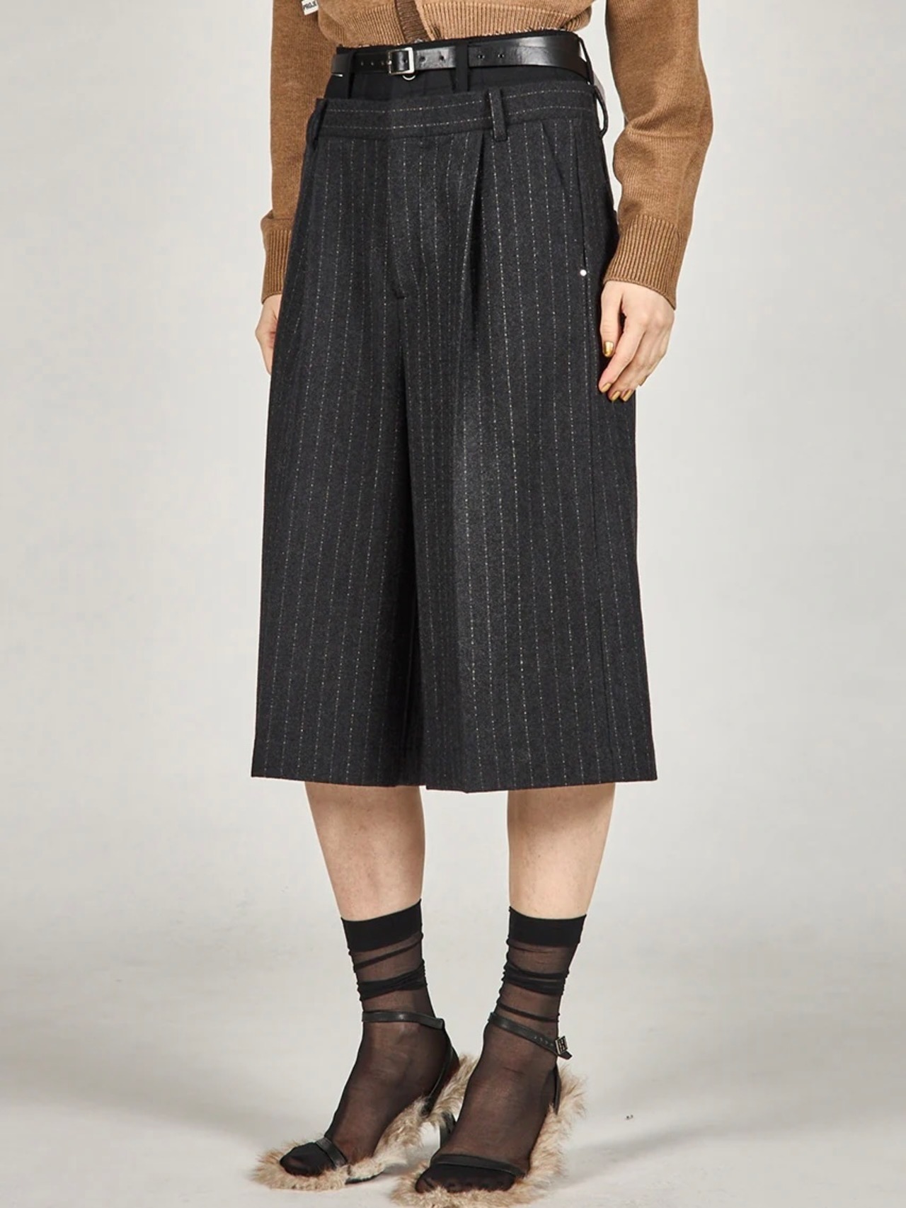 【25AW】PRANK PROJECT プランクプロジェクト / Double Waist Half Pants / ハーフパンツ - 2