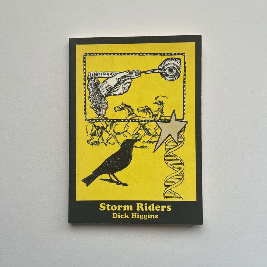 【絶版洋古書】ディック・ヒギンズ  Dick Higgins 　Storm Riders　 Left Hand Books 1998  [K3100194]