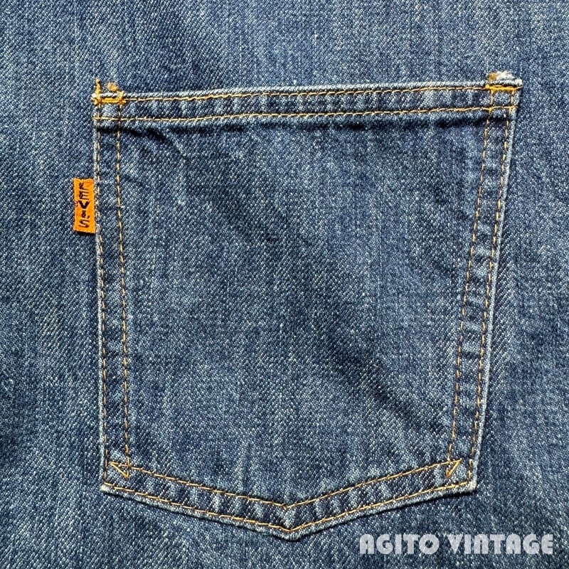 60's 70's LEVI'S リーバイス リバーシブルベスト デニム コットン