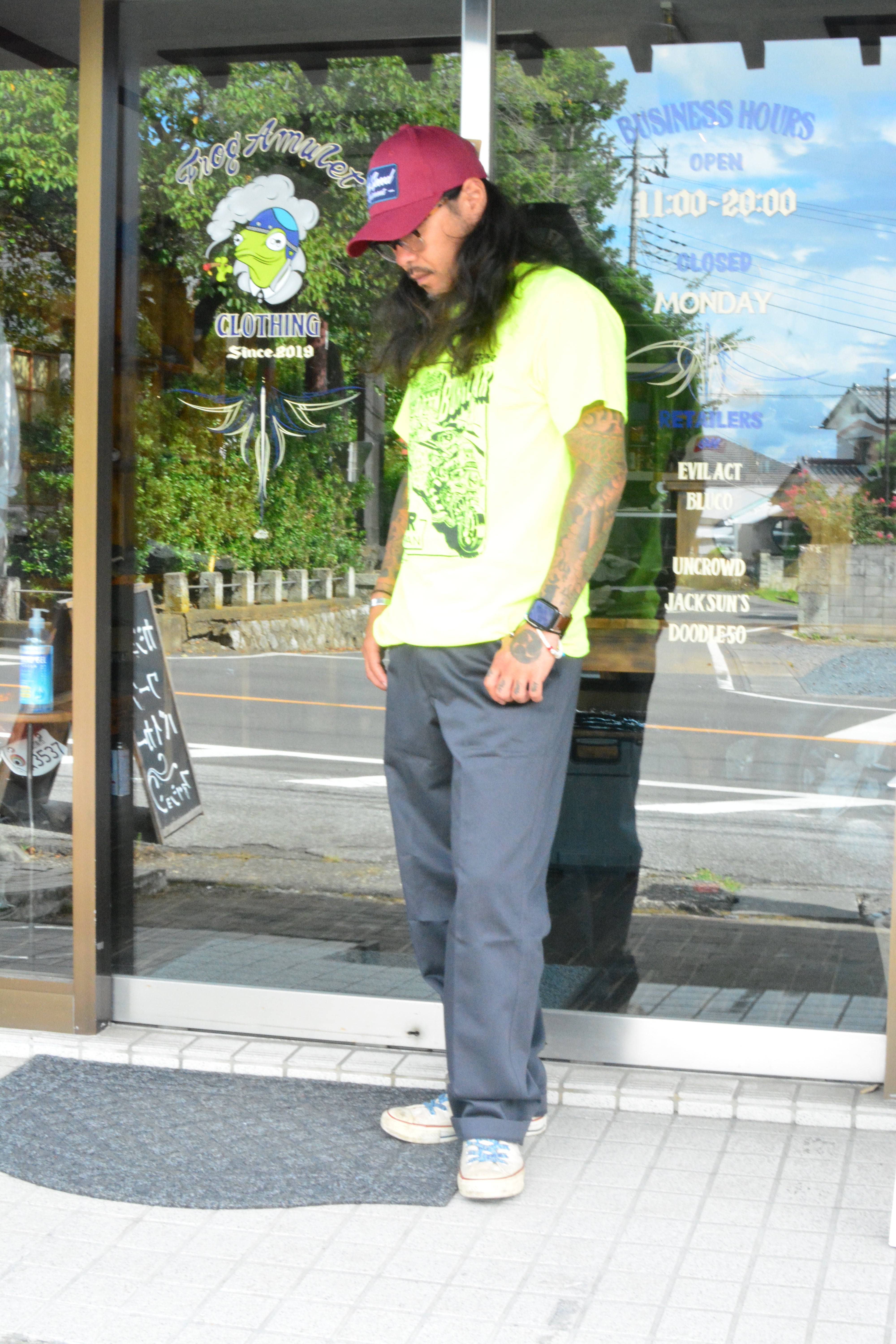 EVILACT Fat Bob Work Pants  オリーブ