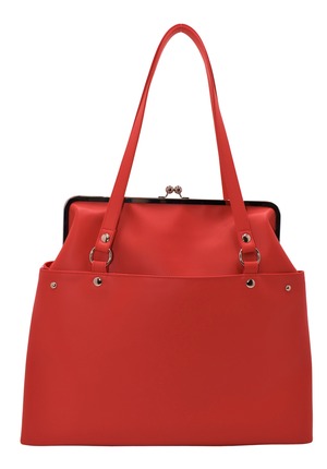 [ＭＩＸ] [新型モデル] 痛バ 推し活 推し事バッグ a4 ショルダー (オレンジ 橙) がま口 工房 手作り 日本製 エコパッケージ MX-0040-340