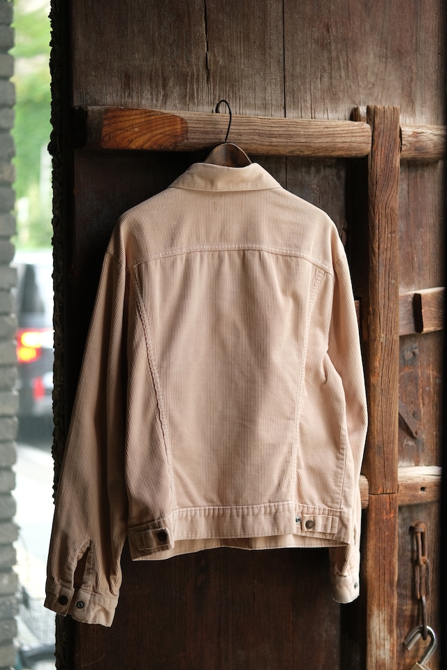 Utah/70's "Levi's" 70505 corduroy tracker jacket