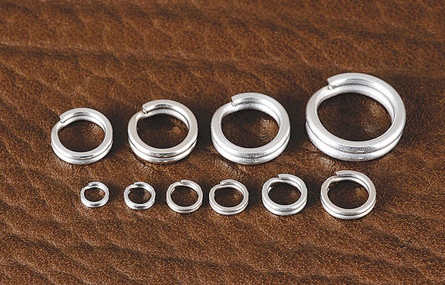 FIELD HUNTER ステンレス平打ちスプリットリング #5