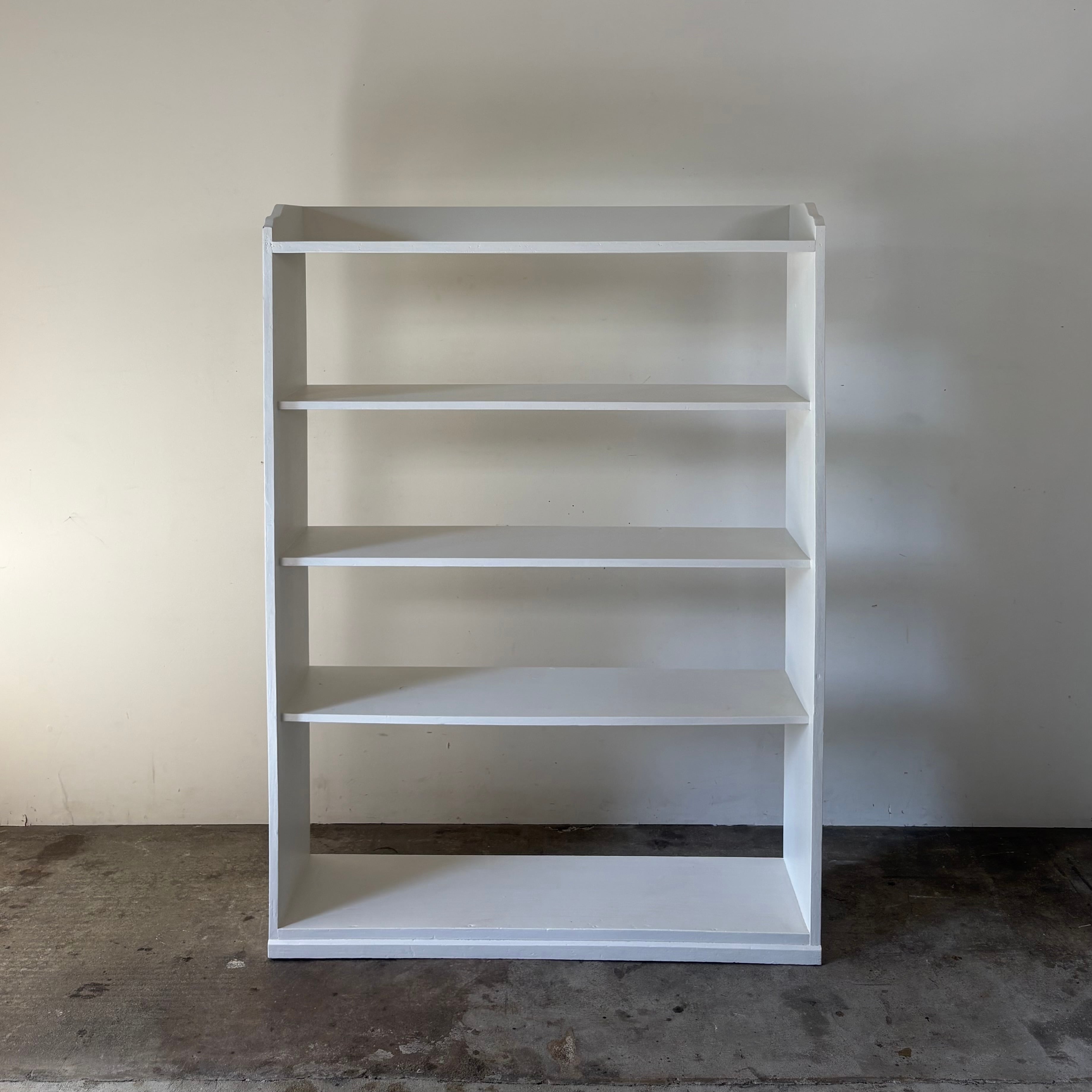 白いディスプレイ棚　1085