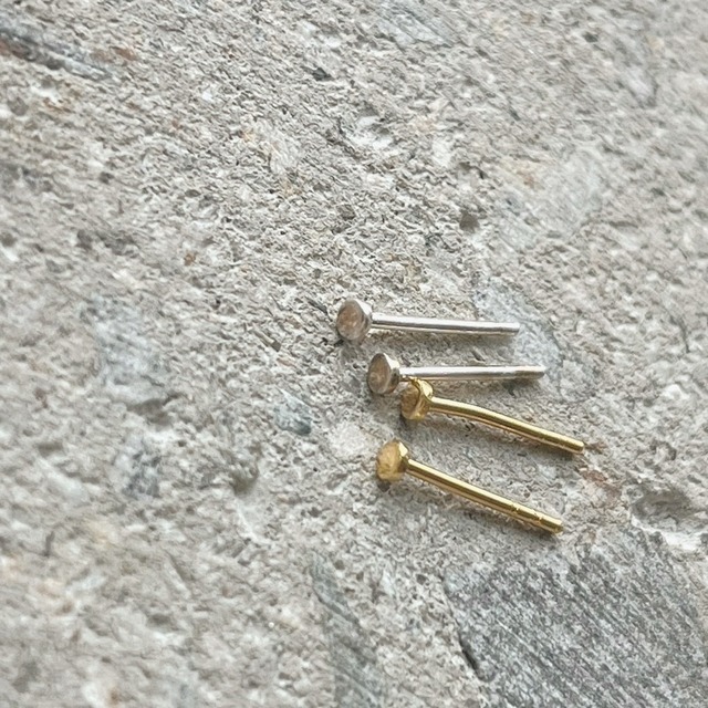 \\ 最終入荷!! // silver925 2㎜ nail pierce（2colors）