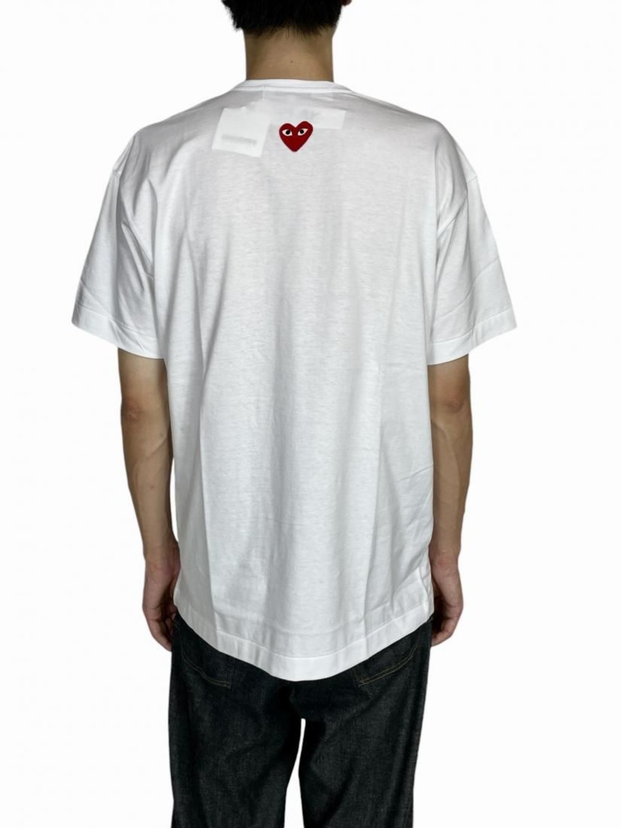【PLAY COMME des GARCONS】T340 バック赤エンブレムTEE