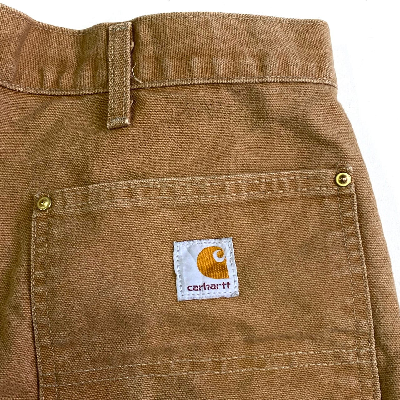 ビッグサイズ メキシコ製 Carhartt カーハート ダック地 ダブルニー