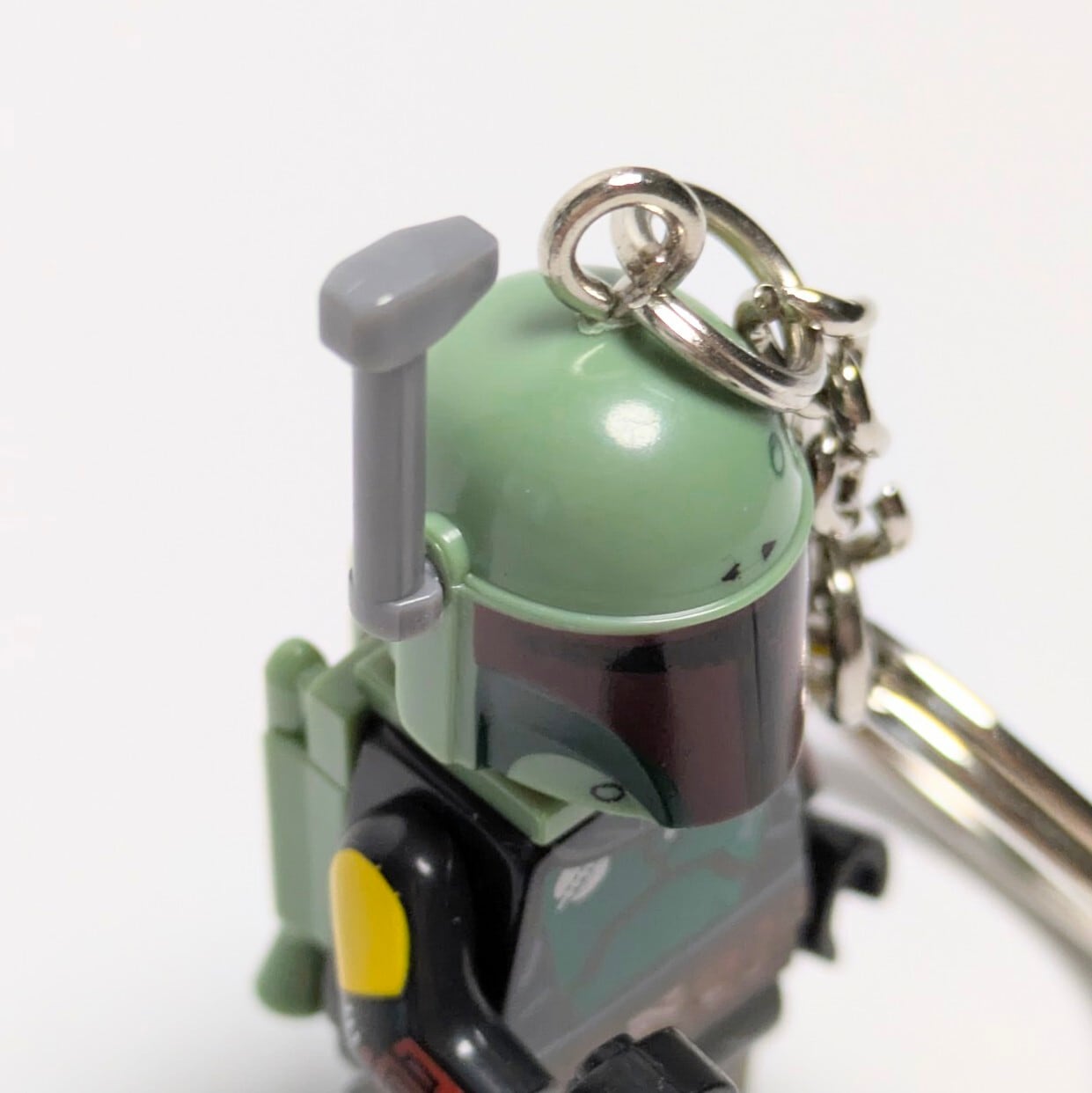 ♧【 ブロックフィギュアキーホルダー 】Boba Fett ( ボバ・フェット ) / スターウォーズ（Star Wars）/ マンダロリアン 〚アメリカン雑貨 アメトイ〛