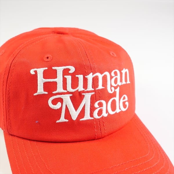 HUMAN MADE Girls Don't Cry 6 Panel Cap 赤