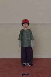 韓国子供服 / growb / デュアル Tシャツ / 秋服 *XS~JM*