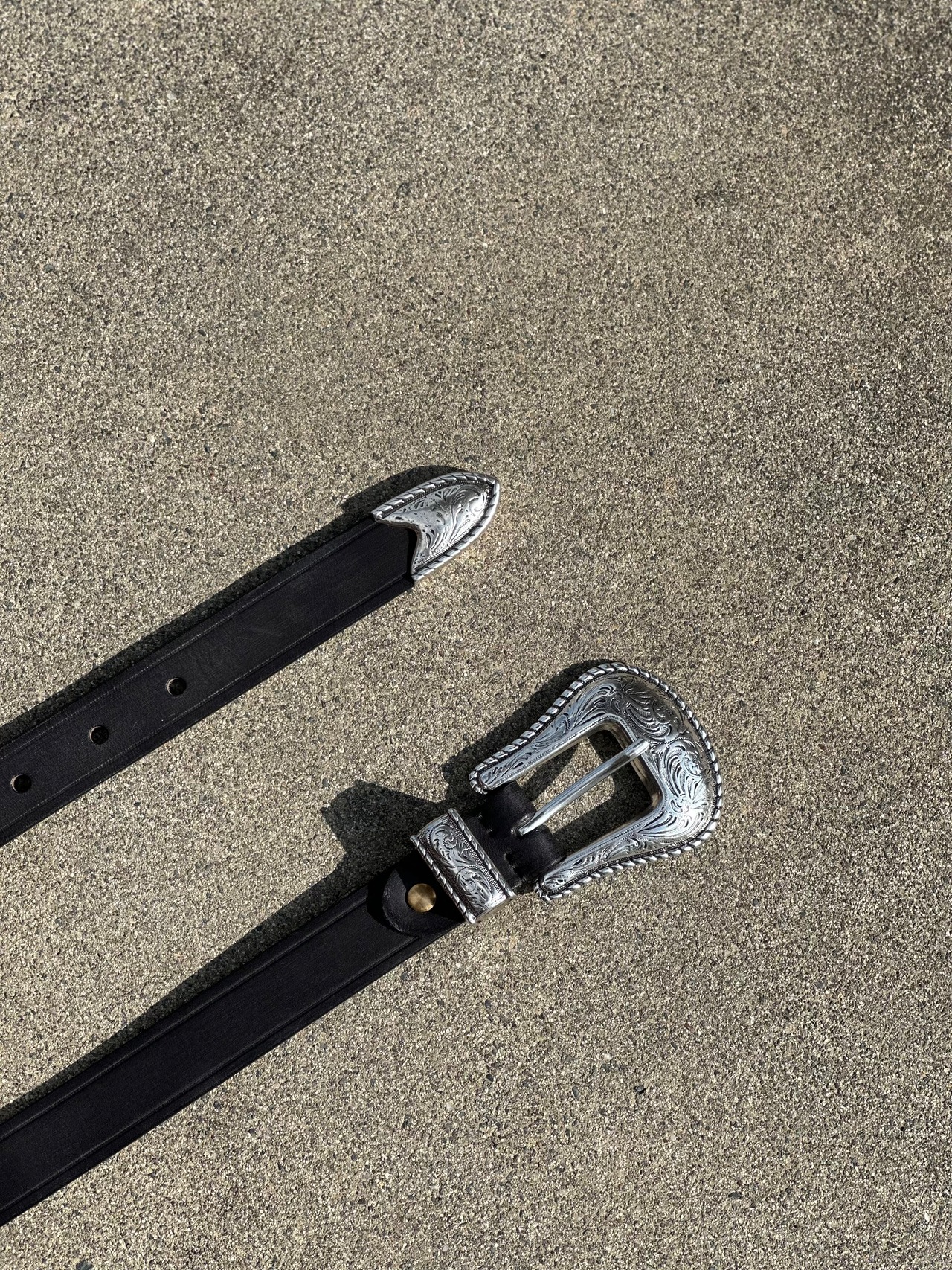 Western Noble Buckle Belt