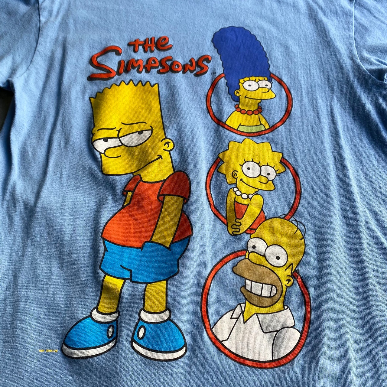 The Simpsons シンプソンズ キャラクター Tシャツ ボーイズXL メンズM 