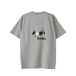 ミニチュア・ブル・テリア　スタンダートTシャツ　バックデザイン