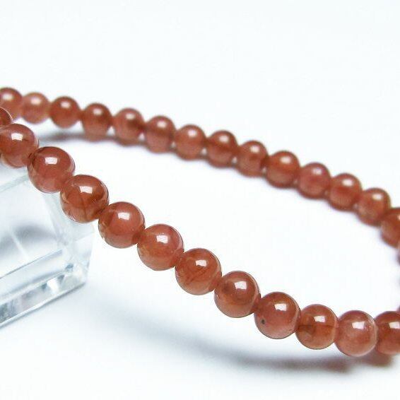 インカローズ ブレスレット 6mm 一点物 メール便送料無料 [M便 1/10] 111-27532