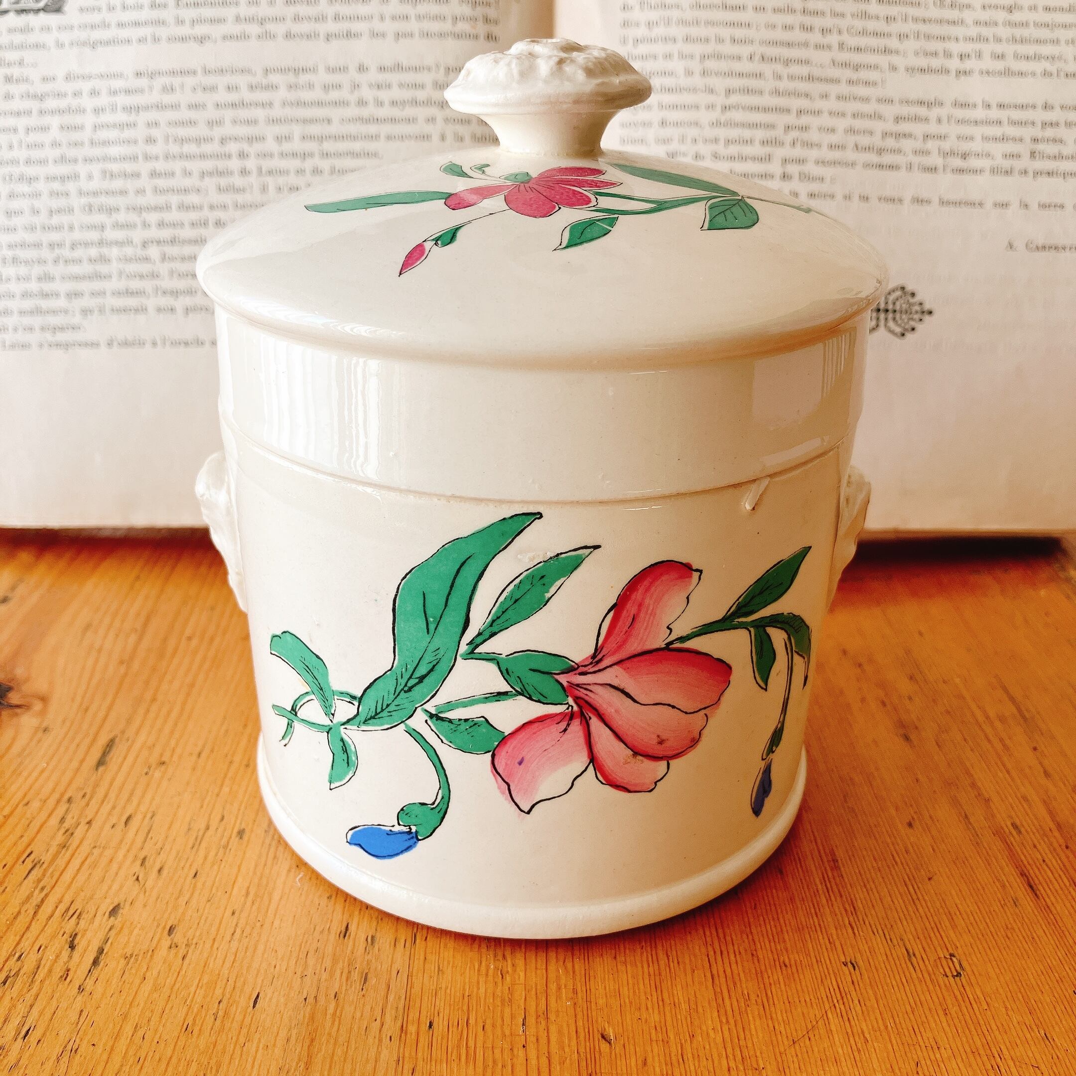 フランスアンティーク サルグミンヌ テリーヌポット | gc.brocante