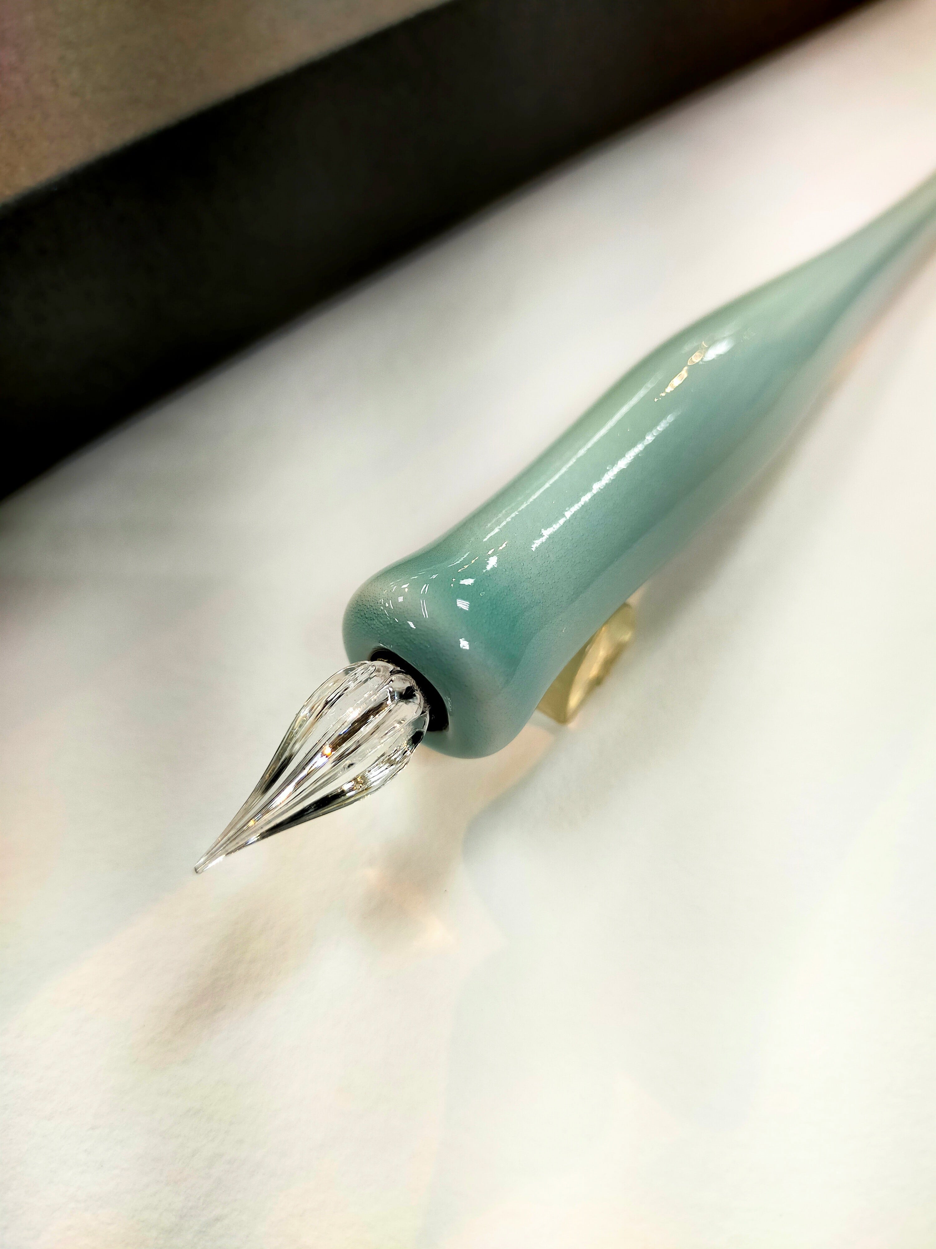 HIZEN5 ガラスペン 青磁 | えんぴつ館
