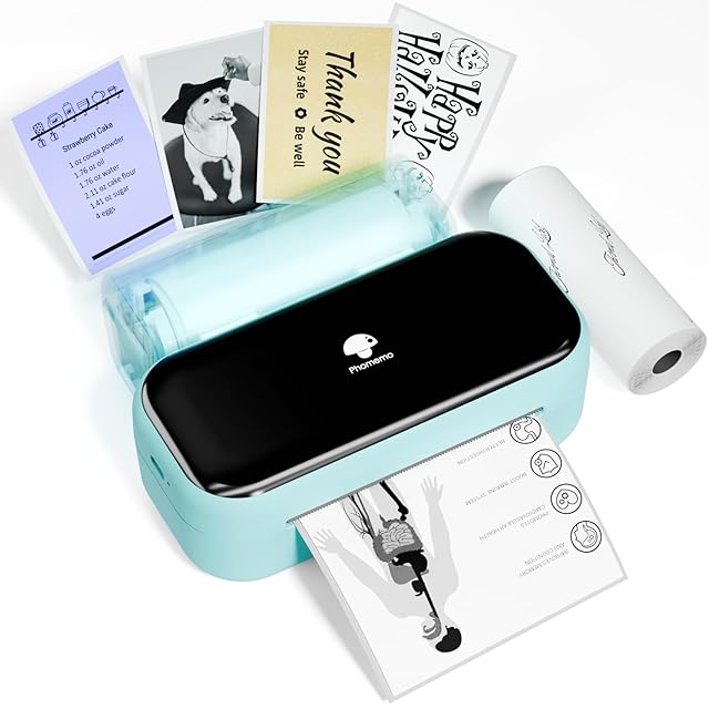 Phomemo M04S サーマルプリンター ミニプリンター スマホ対応 モバイル