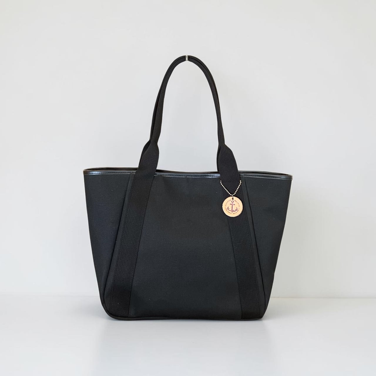 <SALE 30%OFF> いつものトートM:クロ×クロ×Pクロ(国産帆布トートバッグ)