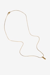 10/25(sat)発売【Wire Skin Bar Necklace】/ GOLD