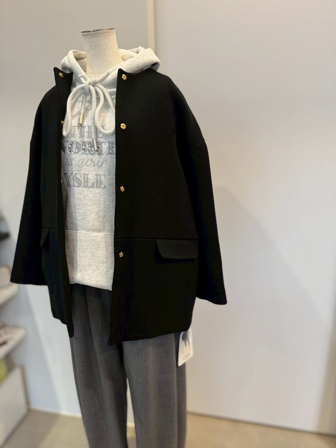 【…& DEAR/ヤマトドレス】カルゼノーカラーコート　R1668