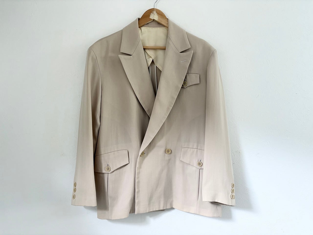 Caricature TAKAHIRO KURIHARA Wool double tailored jacket