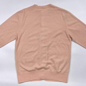 シルク カシミヤ混 Papas パパス ニット カーディガン M/うすピンク系 メンズ