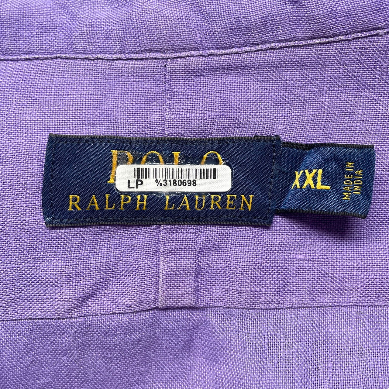 ビッグサイズ Polo Ralph Lauren ポロ ラルフローレン 長袖 リネン 