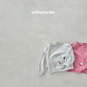 ミルクパウダー / milkpowder / いちごポケットトレーナー / 韓国子供服 / キッズ / 26winter〖取寄〗*XS~JS*