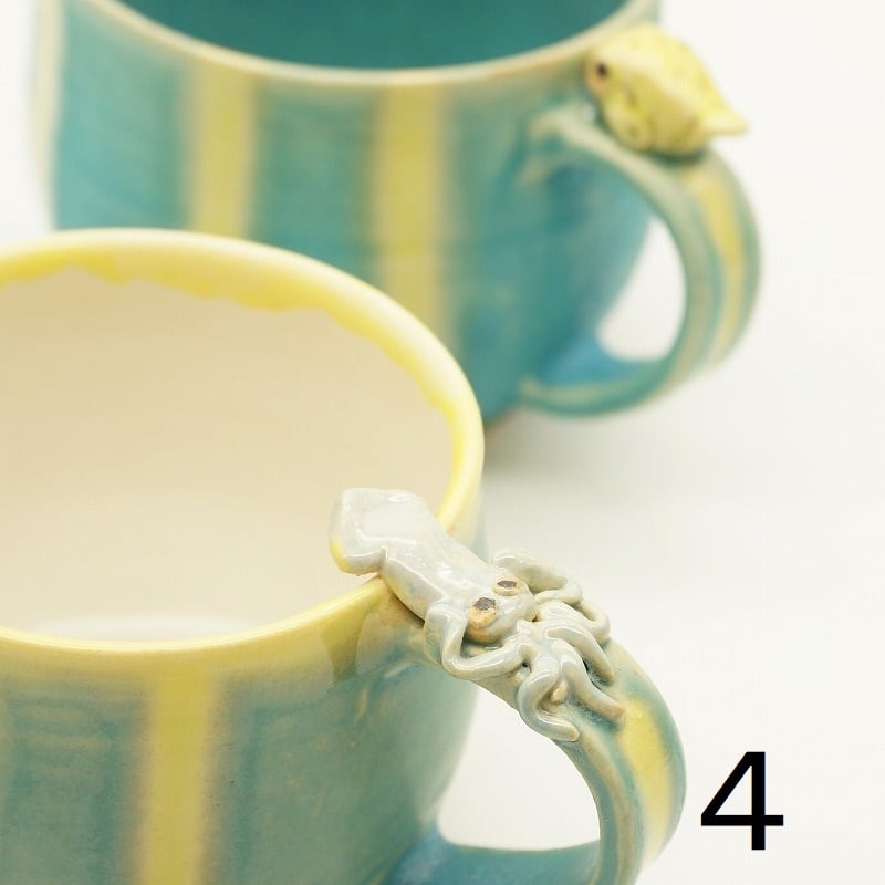 マグカップ 海の仲間たち【369（みろく）】 | 沖縄の工芸品うぃー