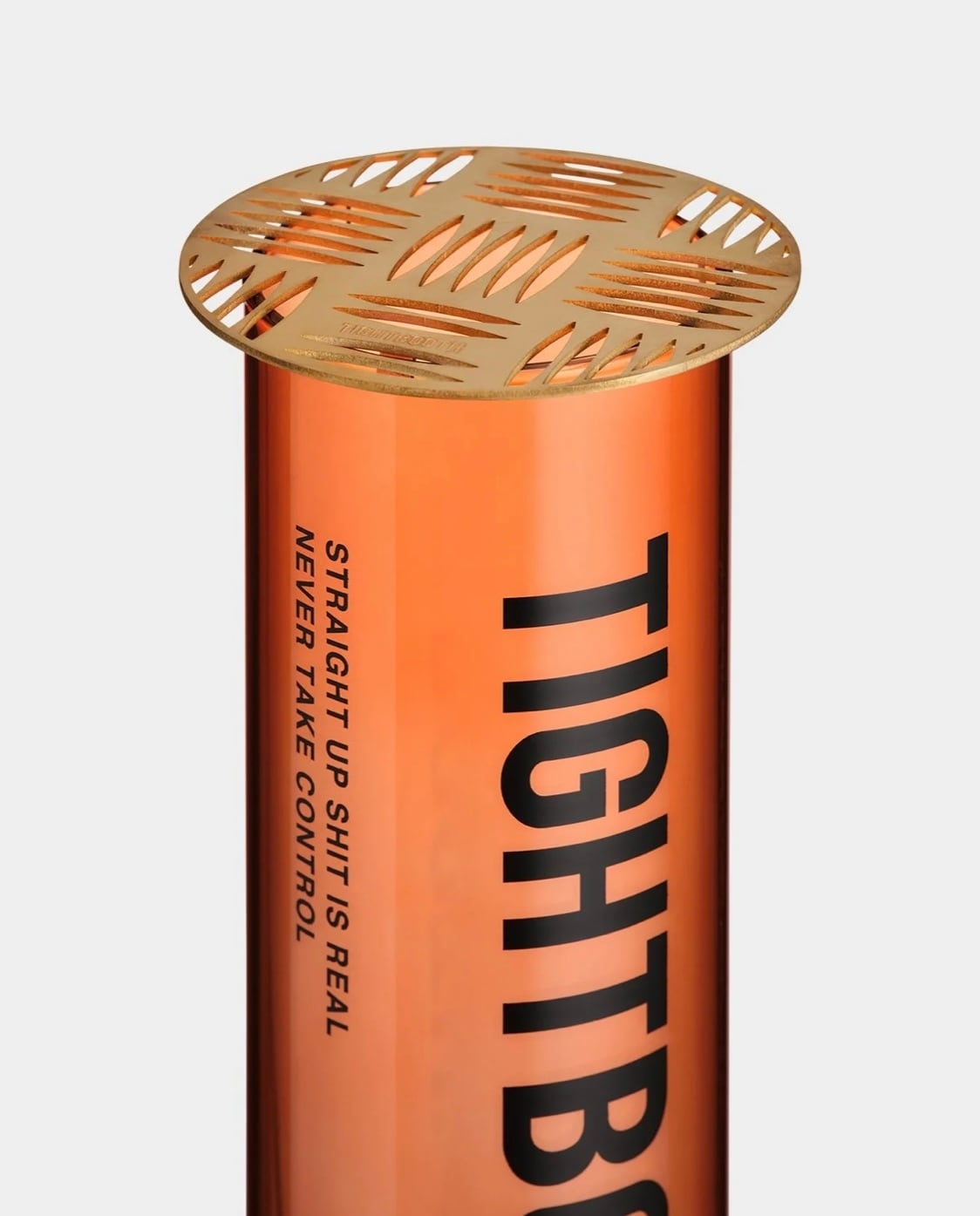 TIGHTBOOTH / GLASS INCENSE HOLDER / ORANGE | LATITUDE