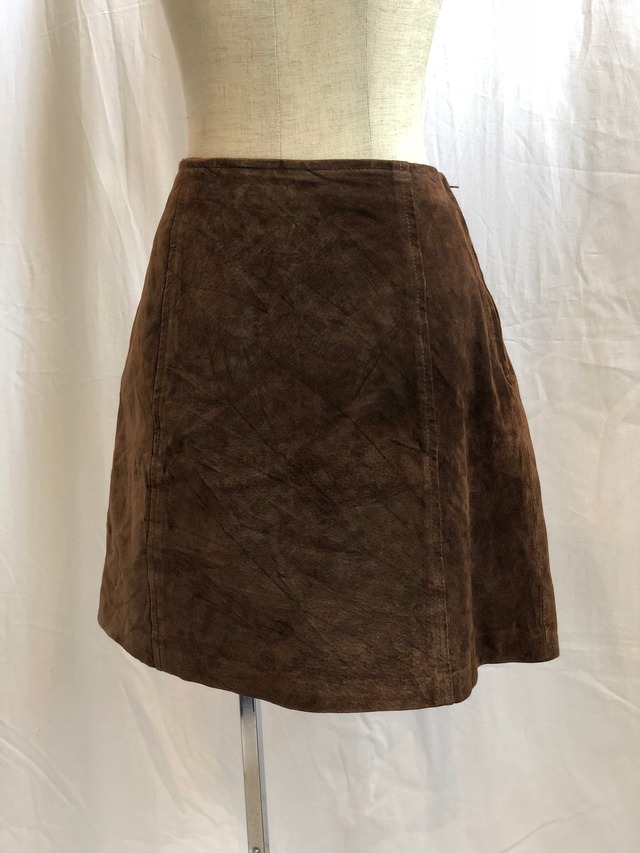 Suede Skirt