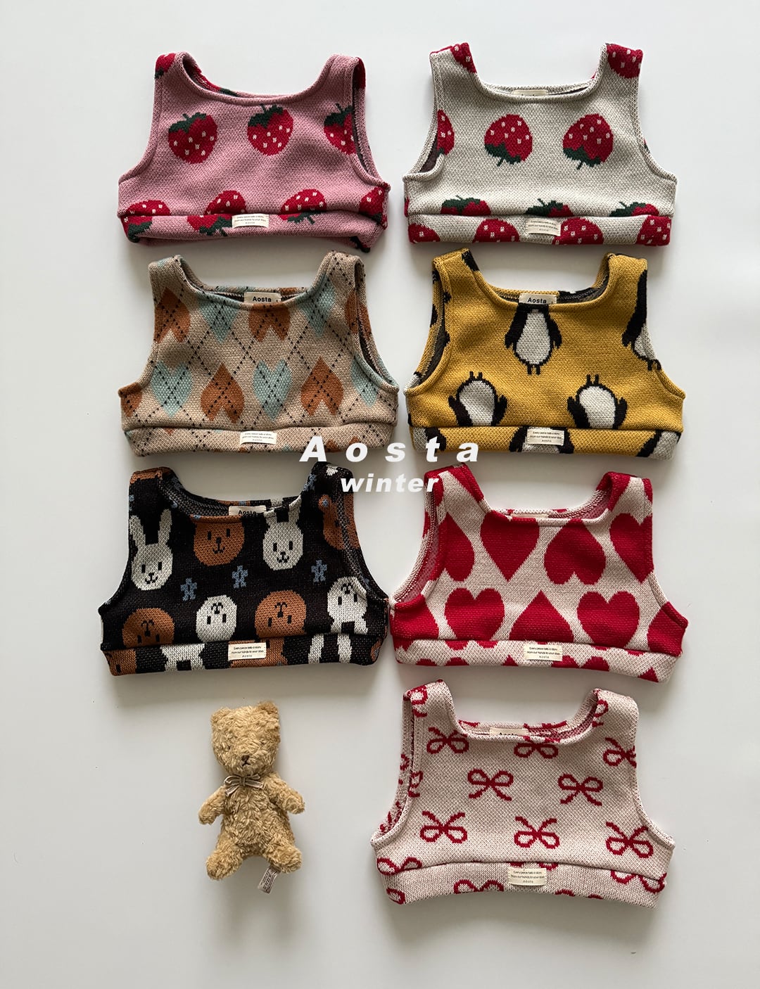 nene vest【AOSTA】※12月下旬~1月上旬発送予定