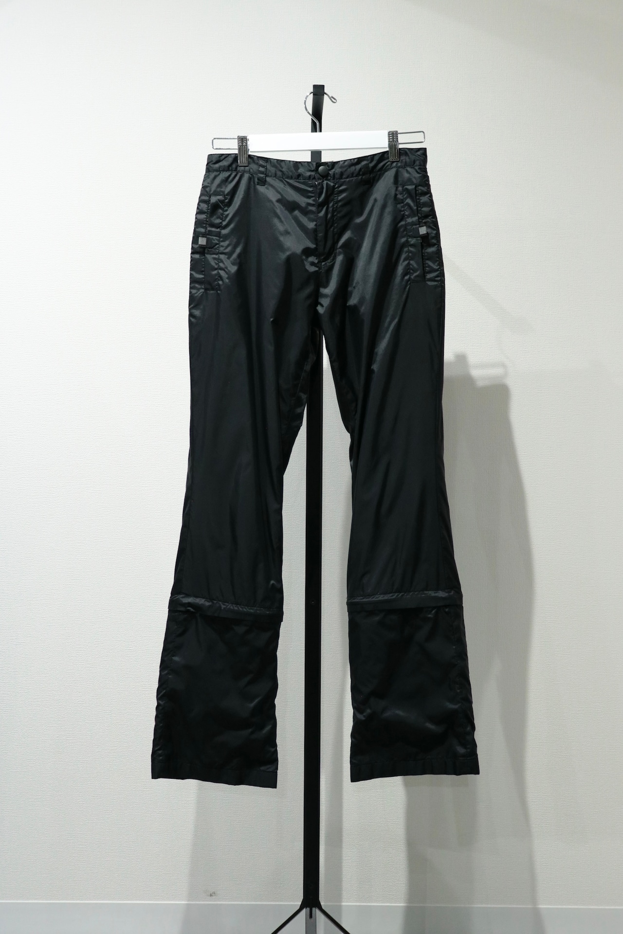 bluenotes 2way flare silhouette nylon pants